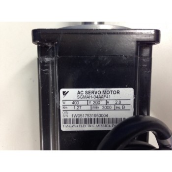 YASKAWA SGMAH-04AAF41 AC Servo Motor
